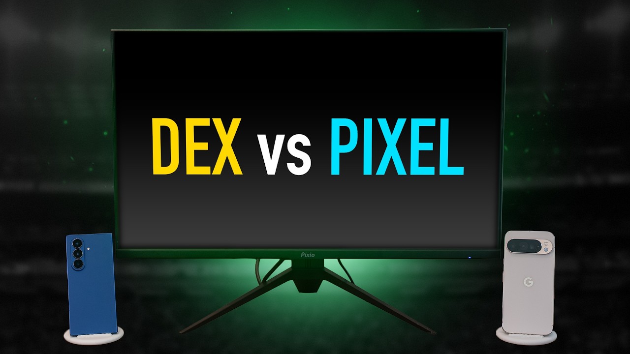 Thumbnail for Samsung DeX vs Pixel desktop: No contest