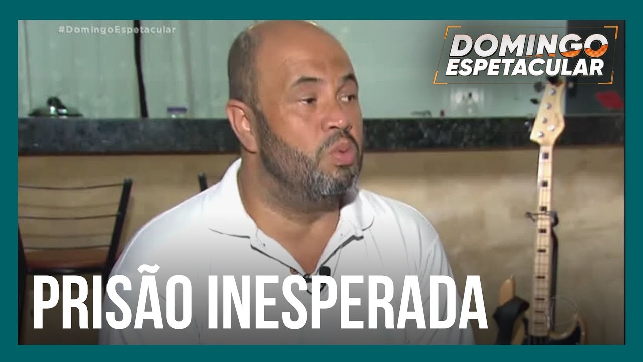 Homem tenta provar inocência após ser preso na frente da família por um crime cometido 22 anos atrás