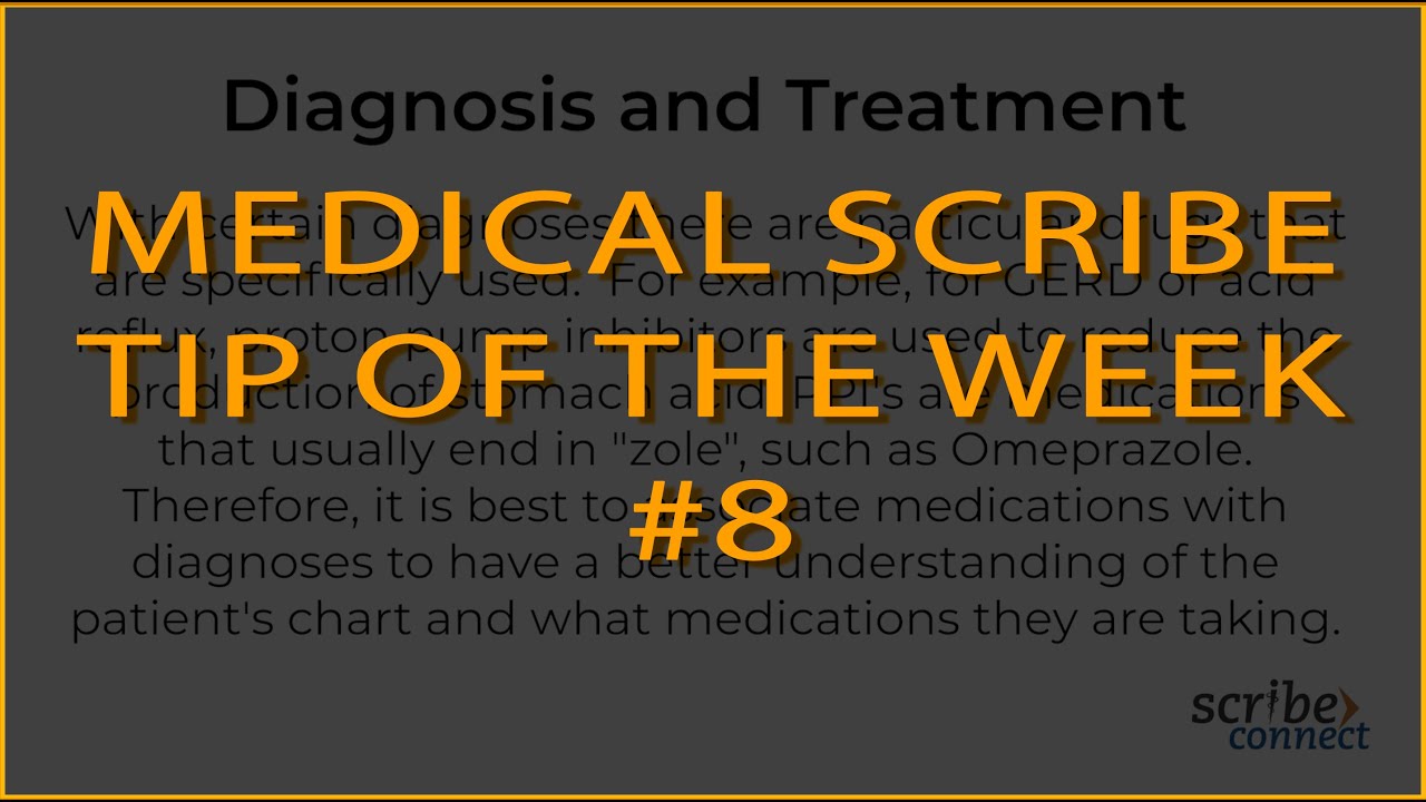 Medical Scribe Tip of the Week #8: Diagnosis and Treatment, #shorts ...