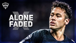 Neymar Jr ► Alone x Faded | Skills & Goals | 2018 Resimi
