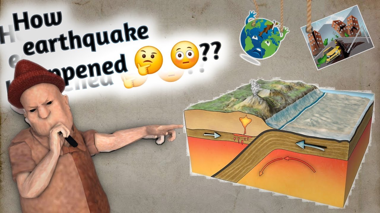How is it happend 🤔😳?? earthquake kaise aata hai 3d animation - YouTube