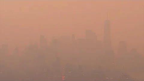 'I can taste the air': Hazardous smoke from wildfires hangs over millions in Canada, US