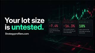 Strategy Profiler—The Hidden Risk in Your Backtest: Why Lot Size Matters More Than Entry