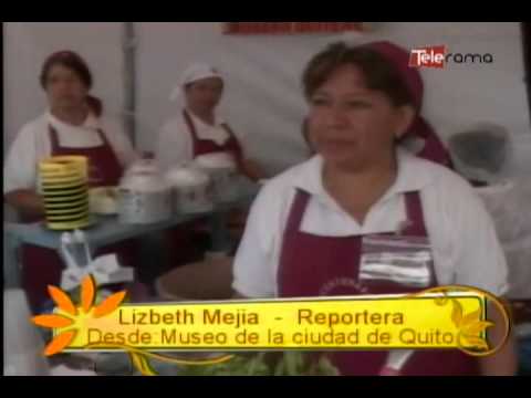 Feria de dulces tradicionales museo de la ciudad de Quito
