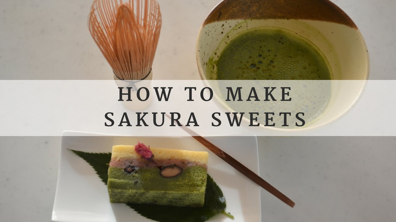 How to make Japanese traditional★Sakura Sweets★~桜浮島の作り方～（EP47） | Kitchen Princess Bamboo