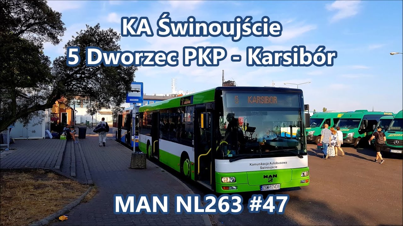 KA Świnoujście - linia 5, MAN NL263 #47