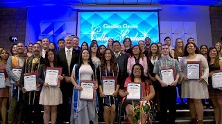 Garden Grove College Grads Reception 2018