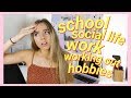 how to balance school/uni, work, social life & everything else! | my time management tips!