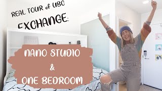 Real tour of UBC Exchange nano suit and 1 bedroom_ which one is better? #ubc #studentlife#Sepzvibez