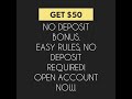 No Deposit Bonus $50  Forex Trading Bonus Super Forex ...