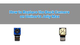 How to Replace the Back Camera on Unihertz Jelly Max Tutorial screenshot 5