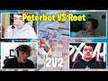 Clix Peterbot VS Reet PXMP 2V2 Zonewars Token! (INSANE) | PETERBOT POV 
