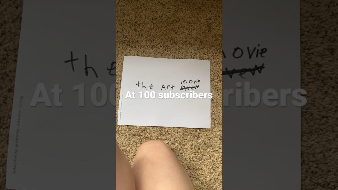 The art movie YouTube