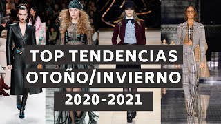 TENDENCIAS MODA OTOÑO-INVIERNO 2020-21