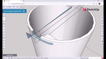 How to use one object to cut another object in sketchup(intersect faces)