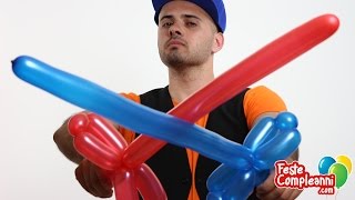 Palloncino modellabile Spada del Cavaliere - Tutorial 09 - Feste Compleanni