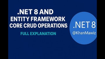 ASP.NET Web API CRUD Operations - .NET8 and Entity Framework Core Tutorial in Urdu/Hindi