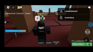 killed Dodge/counter dummy in item asylum