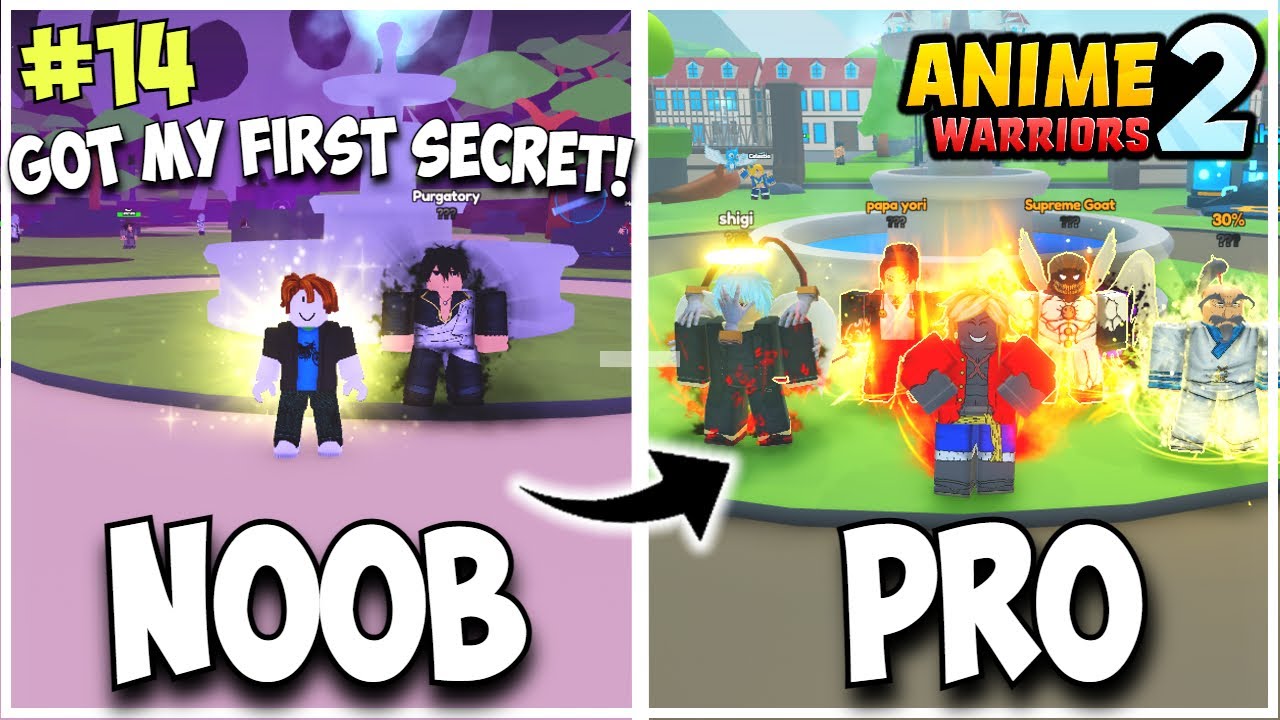 Noob To Pro In Anime Warriors Simulator 2 Pt. 14! - F2p I GOT MY FIRST ...