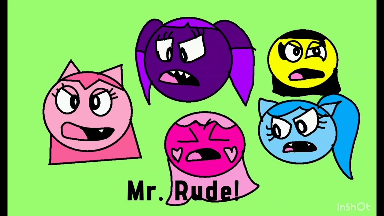 Mixels OC Girls Said "MR. RUDE!" (Russian) 