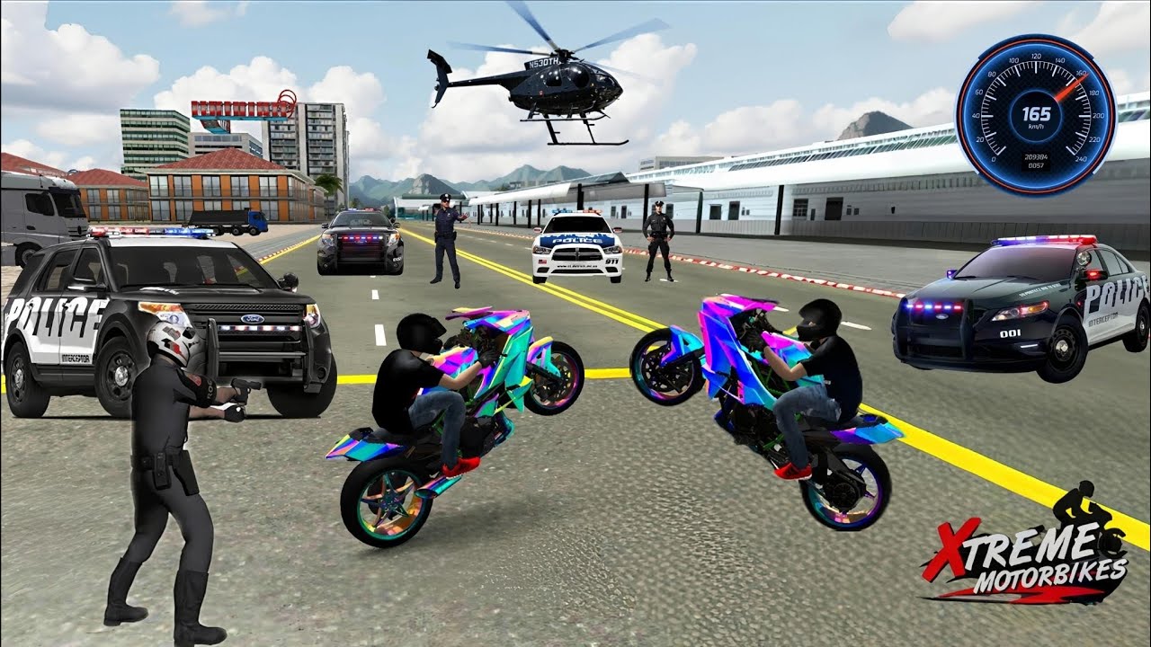 Extreme Motorbikes Simulator - High Graphics Superbike Racing Gameplay Android Bike Stunts Part - 15
