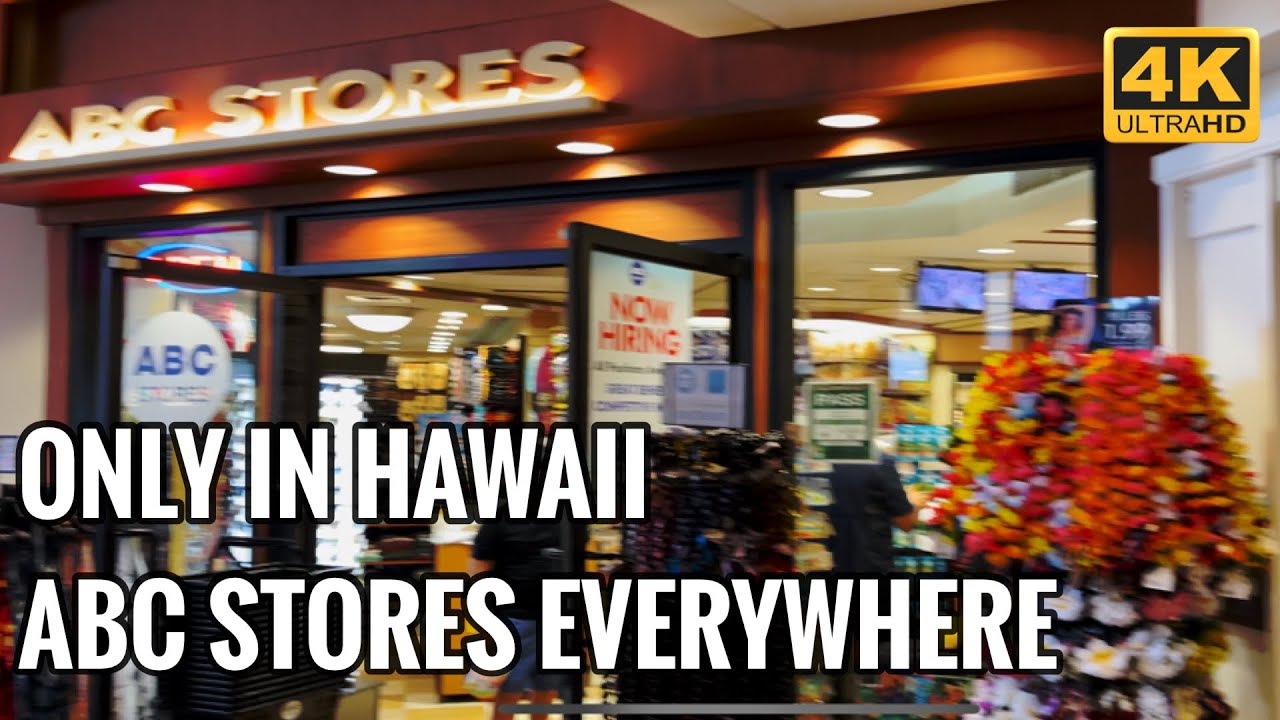 [Only in Hawaii] ABC Stores Everywhere • Convenience Everywhere YouTube