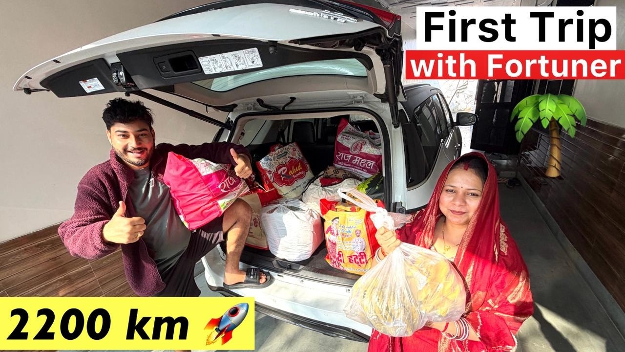 First Trip as Husband & Wife 😉 FORTUNER to PONDICHERRY 🌴 (by Road 2200 Km)