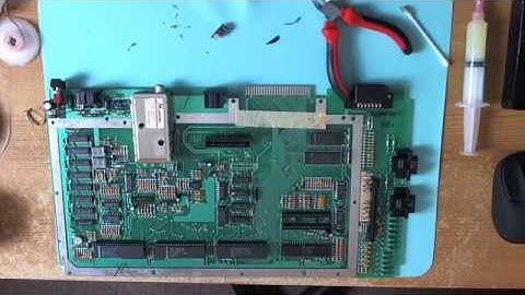 Dead Atari 800XL with Exploded MMU