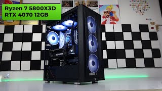 AMD Ryzen 7 5800X3D + RTX 4070 👽 Gaming PC on AM4 in 2024! What can it do? + Test 1080p 1444p 2160p