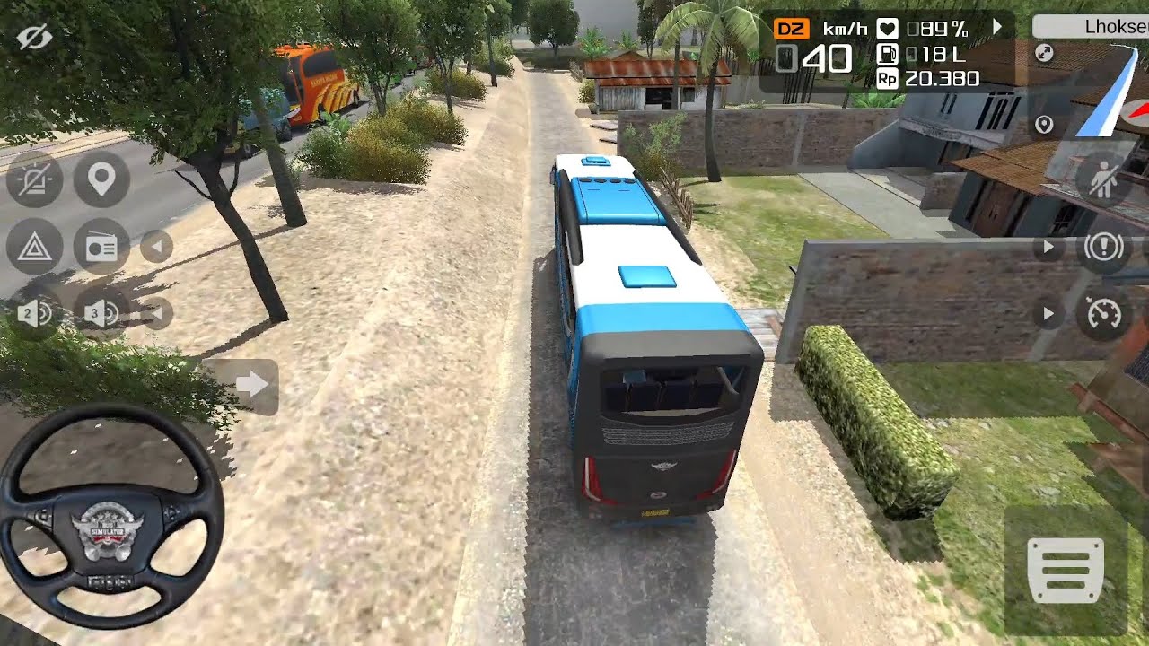 🤩 Bus simulator  Indonesia  gameplay  || best graphics  game for mobile || 