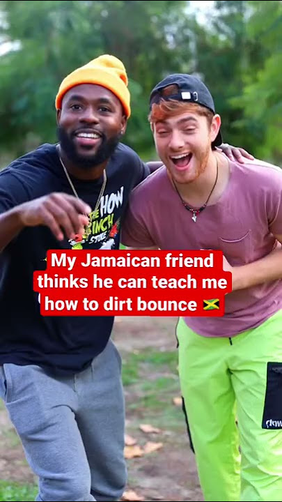 Jamaican friend teaches me how to dirt bounce #shorts