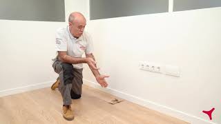 Cómo arreglar un parquet estropeado o levantado