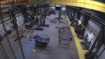 Steel Structure #FabFriday Time Lapse Video