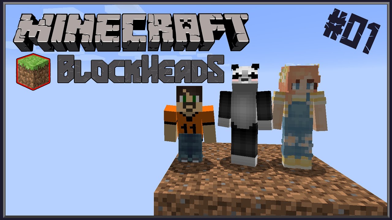 ONE BLOCK MINECRAFT MODDED Blockheads Episode 01 YouTube
