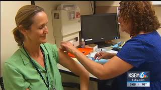 Highway 101 closure delays flu vaccine shipments