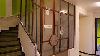 1991 Valmet OTIS & 1935 KONE (mod.) elevators @ Tullintori shopping center, Tampere FIN