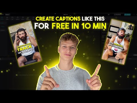 How To Add Alex Hormozi Captions To Reels & TikToks For FREE (Full Tutorial)