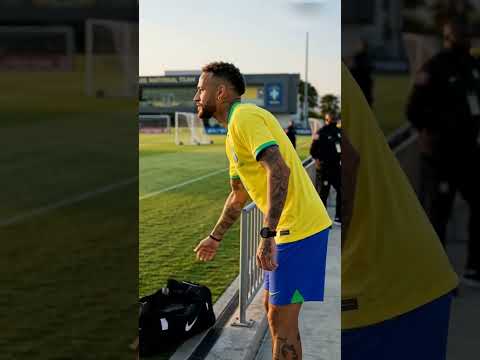 Neymar Shocked Brazil's Staff By Arriving First 😳🇧🇷 #BrazilInside #Brazil #Neymar #WorldCup