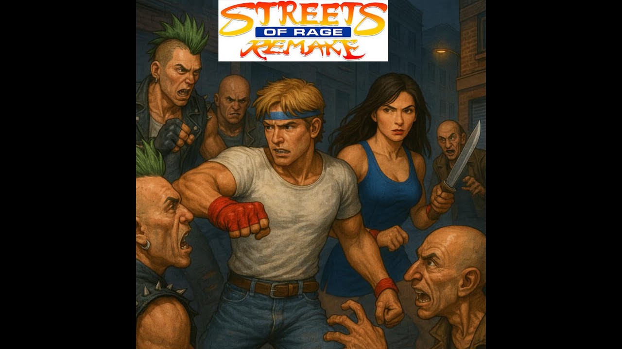 Streets of Rage Remake Route SOR2 and SOR1