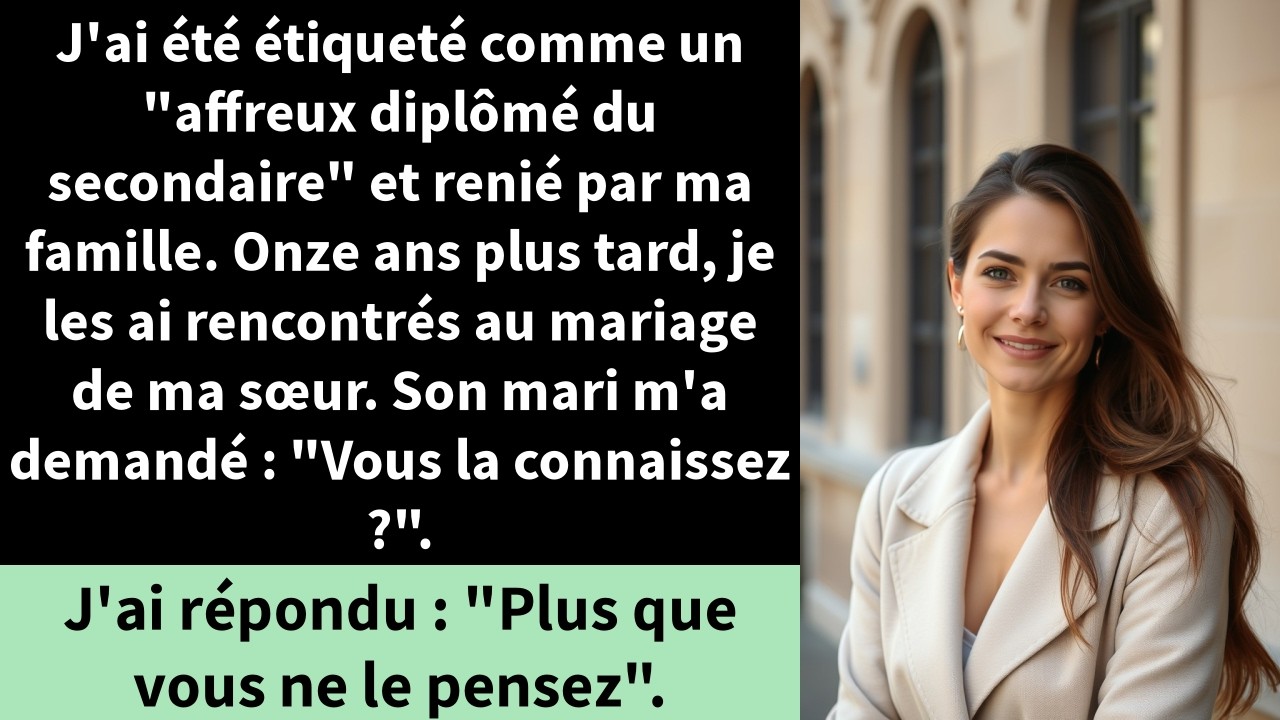 J'ai été étiqueté comme un 