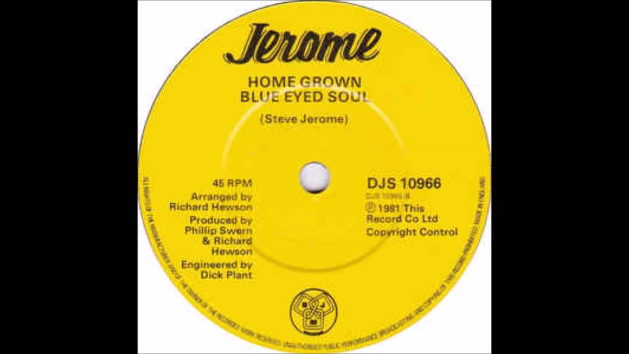 Steve Jerome Home Grown Blue Eyed Soul YouTube