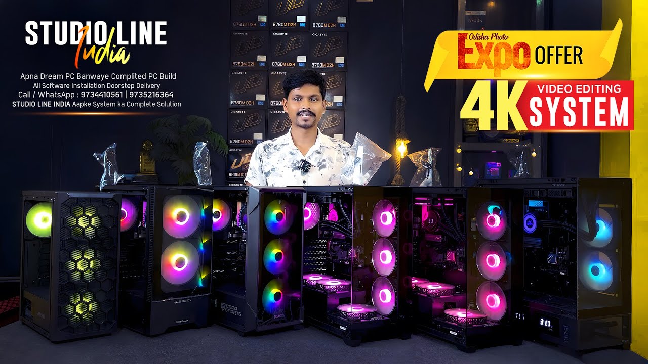 Best Video Editing PC Build for Odisha Expo ✅ i5/i7/i9 14th Gen DDR5 Explained