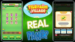 Farm Village Tiles Real Or Fake - Farm Village Tiles Withdrawal - Farm Village Tiles Legit Ba screenshot 4