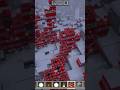 Demolishing the tip of the mountain #Minecraft