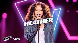 Gloria - 'Heather' | Blind Auditions | The Voice Kids | VTM