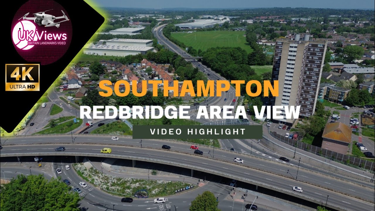 Redbridge, Southampton Views | Drone Video Highlight | UK 🇬🇧