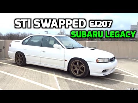 Ej7 Sti Swapped Subaru Legacy Gt A Japanese Masterpiece Youtube