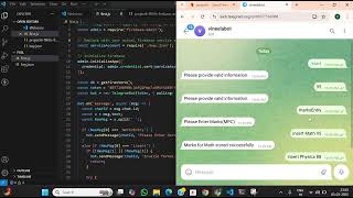 how to connect a telegram bot with firebase