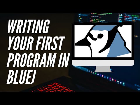 How To Write Your First Program in BlueJ | Programming Geek | FIRST VIDEO