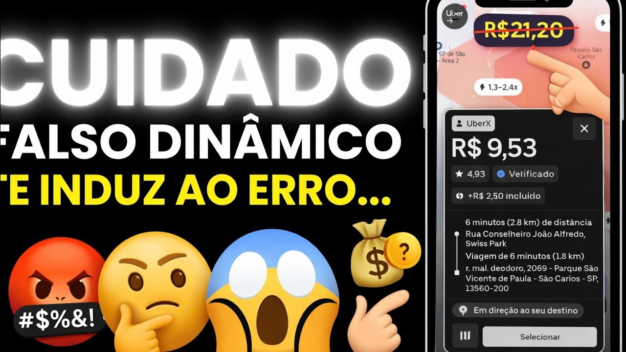 🚗💸 DINÂMICA NO MAPA, VALOR BAIXO NA CORRIDA? ENTENDA ISSO!
